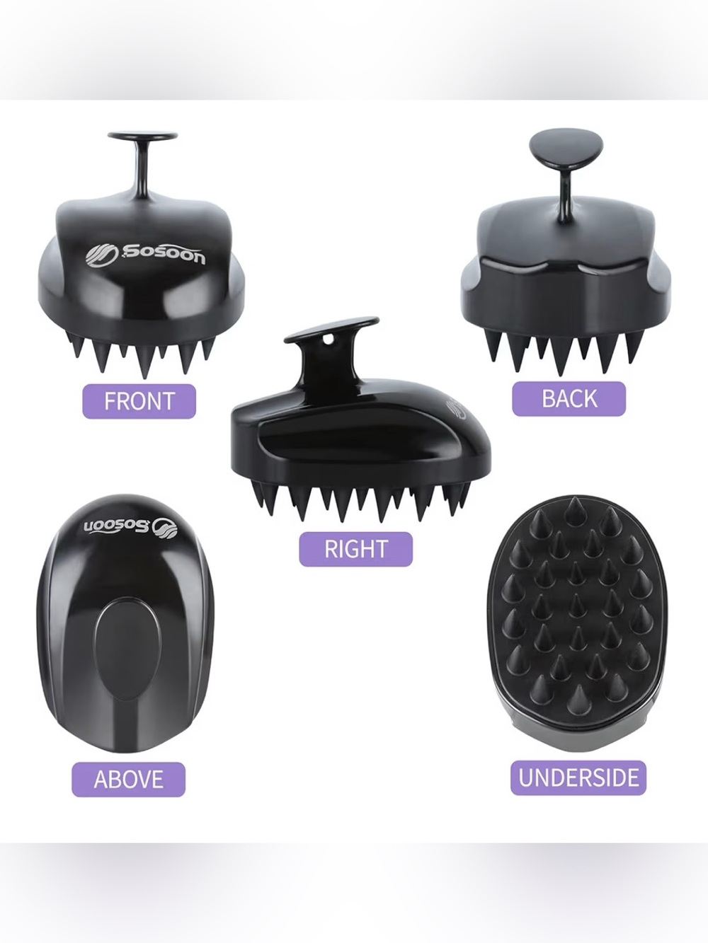 Sosoon Massage Shampoo Brush - Picture 3 of 7